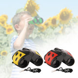 Kids Binoculars Toy Portable Camping for Camping Presents Birthday Yellow