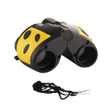 Kids Binoculars Toy Portable Camping for Camping Presents Birthday Yellow