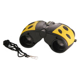 Kids Binoculars Toy Portable Camping for Camping Presents Birthday Yellow