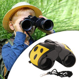 Kids Binoculars Toy Portable Camping for Camping Presents Birthday Yellow