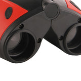 Kids Binoculars Toy Portable Camping for Camping Presents Birthday Red