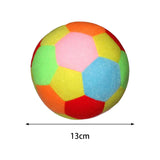 Soft Soccer Ball Soft Football Outdoor Exercise Toy for Beach Summer Outdoor 13cm