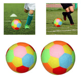 Soft Soccer Ball Soft Football Outdoor Exercise Toy for Beach Summer Outdoor 13cm