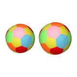 Soft Soccer Ball Soft Football Outdoor Exercise Toy for Beach Summer Outdoor 13cm