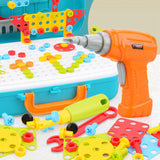 Engineering Building Kits Mosaic Drill Set Birthday Gift Concentration Focus