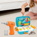 Engineering Building Kits Mosaic Drill Set Birthday Gift Concentration Focus