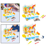 Design and Drill Toy DIY Shapes Matching Engineering Building Kits Preschool without power drill