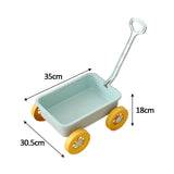 Kids Outdoor Toy Vehicle Holding Small Toy Beach Toys Vehicle Wagon Tool Toy blue