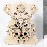 Maxbell Wooden Clock Puzzle Craft Kits Vintage Pendulum Clock for Gifts Teens Adults