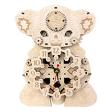 Maxbell Wooden Clock Puzzle Craft Kits Vintage Pendulum Clock for Gifts Teens Adults
