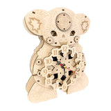 Maxbell Wooden Clock Puzzle Craft Kits Vintage Pendulum Clock for Gifts Teens Adults