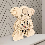Maxbell Wooden Clock Puzzle Craft Kits Vintage Pendulum Clock for Gifts Teens Adults