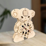 Maxbell Wooden Clock Puzzle Craft Kits Vintage Pendulum Clock for Gifts Teens Adults