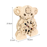 Maxbell Wooden Clock Puzzle Craft Kits Vintage Pendulum Clock for Gifts Teens Adults