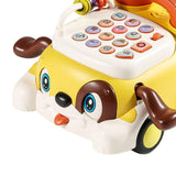 Baby Telephone Toy Game Parent Child Interactive Toy for Baby Boy Girls Kids yellow