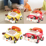 Baby Telephone Toy Game Parent Child Interactive Toy for Baby Boy Girls Kids yellow