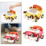 Baby Telephone Toy Game Parent Child Interactive Toy for Baby Boy Girls Kids yellow