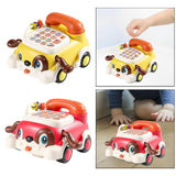 Baby Telephone Toy Game Parent Child Interactive Toy for Baby Boy Girls Kids yellow