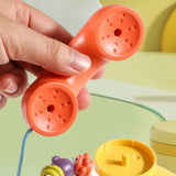 Baby Telephone Toy Game Parent Child Interactive Toy for Baby Boy Girls Kids yellow