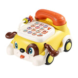 Baby Telephone Toy Game Parent Child Interactive Toy for Baby Boy Girls Kids yellow