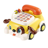 Baby Telephone Toy Game Parent Child Interactive Toy for Baby Boy Girls Kids yellow