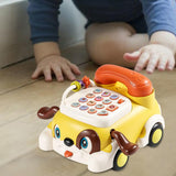 Baby Telephone Toy Game Parent Child Interactive Toy for Baby Boy Girls Kids yellow