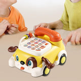 Baby Telephone Toy Game Parent Child Interactive Toy for Baby Boy Girls Kids yellow