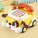 Baby Telephone Toy Game Parent Child Interactive Toy for Baby Boy Girls Kids yellow