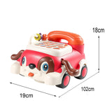 Baby Telephone Toy Game Parent Child Interactive Toy for Baby Boy Girls Kids rose red