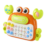 Parent Child Interactive Toy Mobile Phone for Children 3 Years Old orange