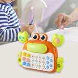 Parent Child Interactive Toy Mobile Phone for Children 3 Years Old orange