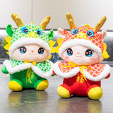 Plush Dragon Doll Soft Dragon Stuffed Toy for New Year Gift Home Decorations