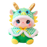 Plush Dragon Doll Soft Dragon Stuffed Toy for New Year Gift Home Decorations