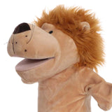 Animal Hand Puppet Sensory Toy Funny Practicing Education Toy Game Plush Toy Lion