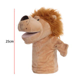 Animal Hand Puppet Sensory Toy Funny Practicing Education Toy Game Plush Toy Lion