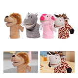 Animal Hand Puppet Sensory Toy Funny Practicing Education Toy Game Plush Toy Lion