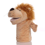 Animal Hand Puppet Sensory Toy Funny Practicing Education Toy Game Plush Toy Lion