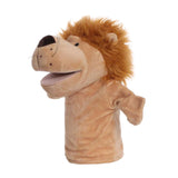 Animal Hand Puppet Sensory Toy Funny Practicing Education Toy Game Plush Toy Lion