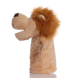 Animal Hand Puppet Sensory Toy Funny Practicing Education Toy Game Plush Toy Lion