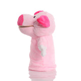 Animal Hand Puppet Sensory Toy Funny Practicing Education Toy Game Plush Toy Pink