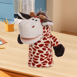 Animal Hand Puppet Sensory Toy Funny Practicing Education Toy Game Plush Toy Deer