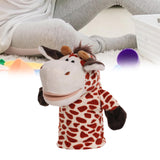 Animal Hand Puppet Sensory Toy Funny Practicing Education Toy Game Plush Toy Deer