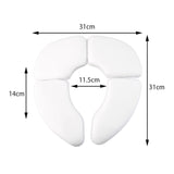 Foldable Travel Potty Seat Space Saving Comfortable Pads for Girl Kids Child