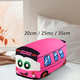 Plush School Bus Toy Bedtime Companions Cuddly Party Favors Cartoon for Kids 20cm