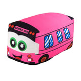 Plush School Bus Toy Bedtime Companions Cuddly Party Favors Cartoon for Kids 20cm