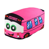 Plush School Bus Toy Bedtime Companions Cuddly Party Favors Cartoon for Kids 20cm