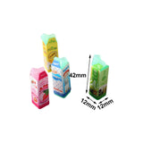 4Pcs 1:6 1:12 Mini Drinks Pretend Play for Living Room Dollhouse Dining Room