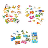 3D Cartoon Puzzles Preschool Smooth Surface Learn Activities Montessori Toys animal