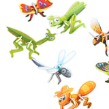 10 Pieces Craft DIY 3D Puzzle Learning Activities Montessori Toys for Babies Insect