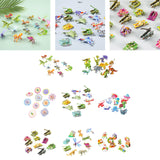 10 Pieces Craft DIY 3D Puzzle Learning Activities Montessori Toys for Babies Insect